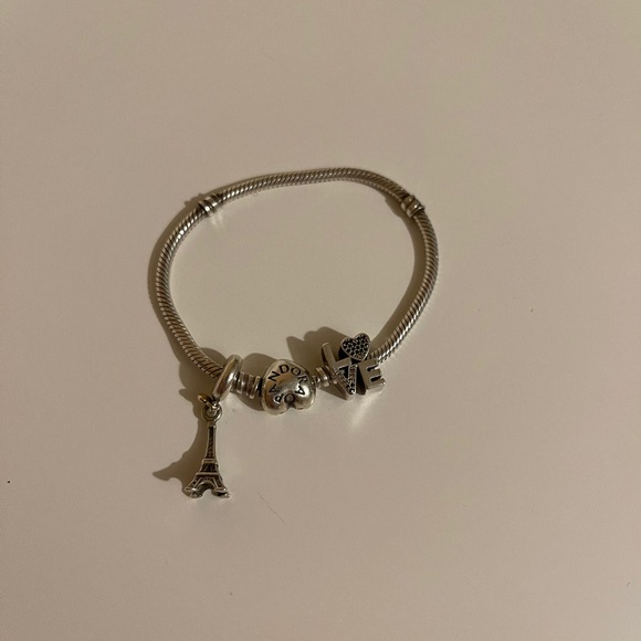 Pandora Jewelry - Pandora Bracelet with two charms